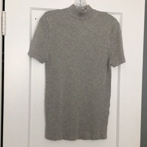 Zara Man Ribbed Mock Turtleneck